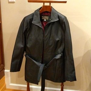 Croft and Barrow Genuine Leather Jacket. Men's size XL